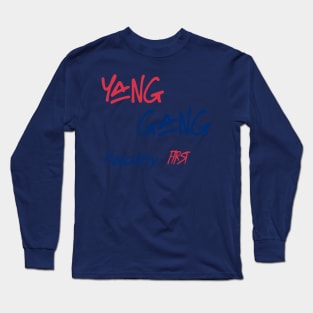 Yang Gang Graffiti 1 Long Sleeve T-Shirt
